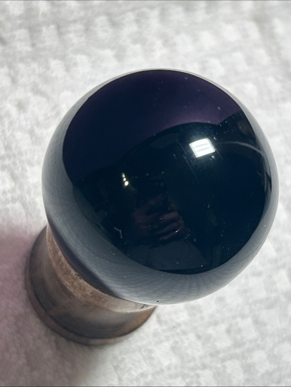 Black Obsidian With Gold Speckles Sphere 🔮